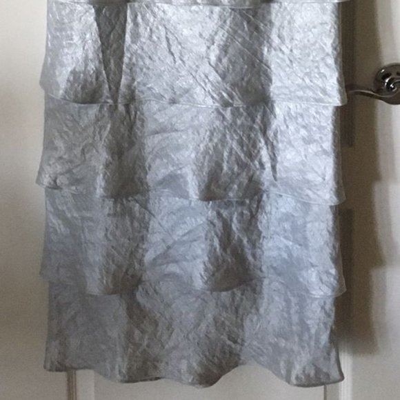 Platinum Dress with Sequins - Picture 3 of 6